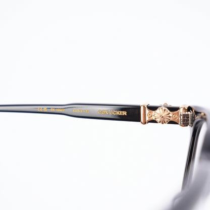 CHROME HEARTS BLACK COX UCKER GLASSES