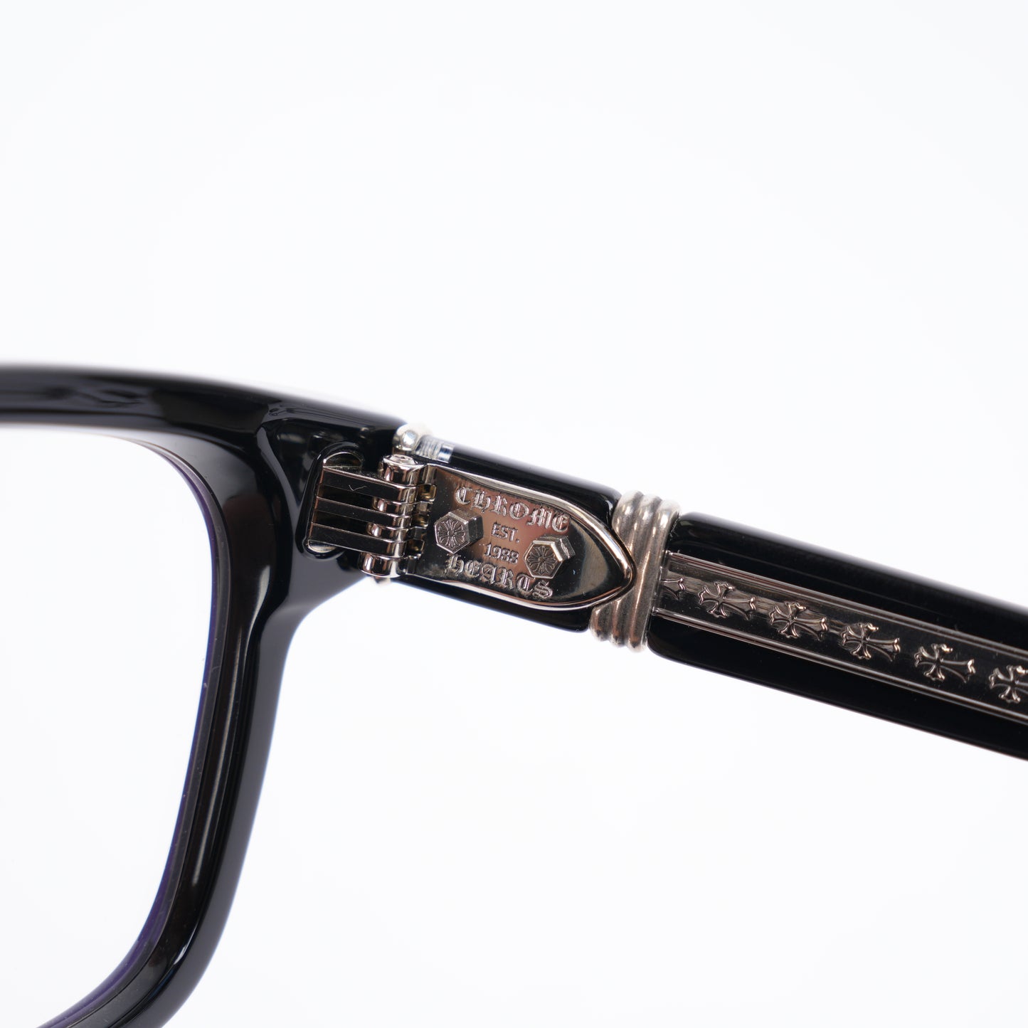 CHROME HEARTS BLACK CELIBUSSY GLASSES