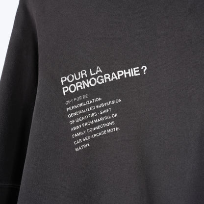 ENFANTS RICHES DÉPRIMÉS ERD 'POUR LA PORNOGRAPHIE?' PULLOVER HOODIE