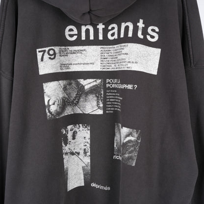 ENFANTS RICHES DÉPRIMÉS ERD 'POUR LA PORNOGRAPHIE?' PULLOVER HOODIE