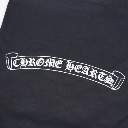 CHROME HEARTS DRAWSTRING SCROLL LOGO BAG