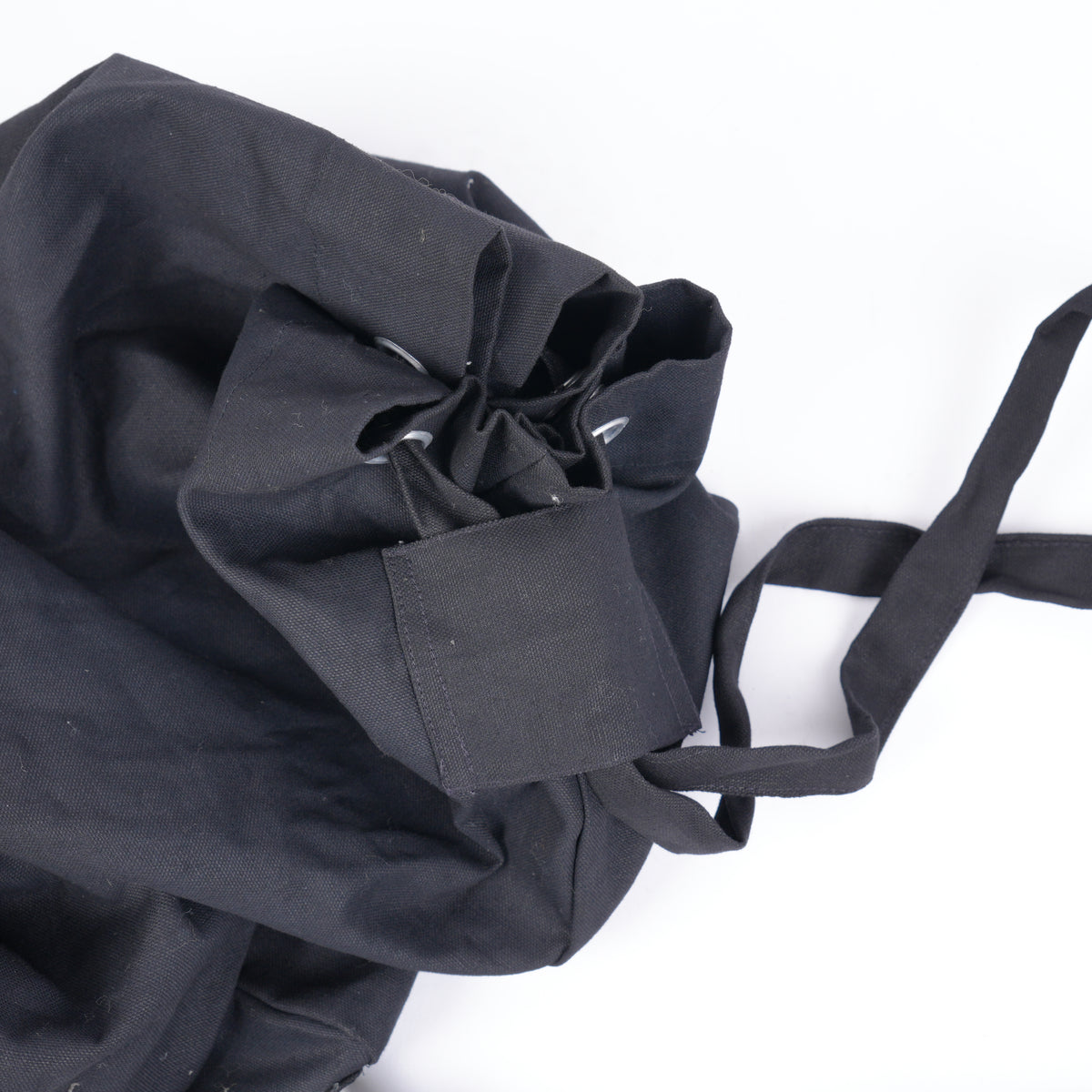 CHROME HEARTS DRAWSTRING SCROLL LOGO BAG