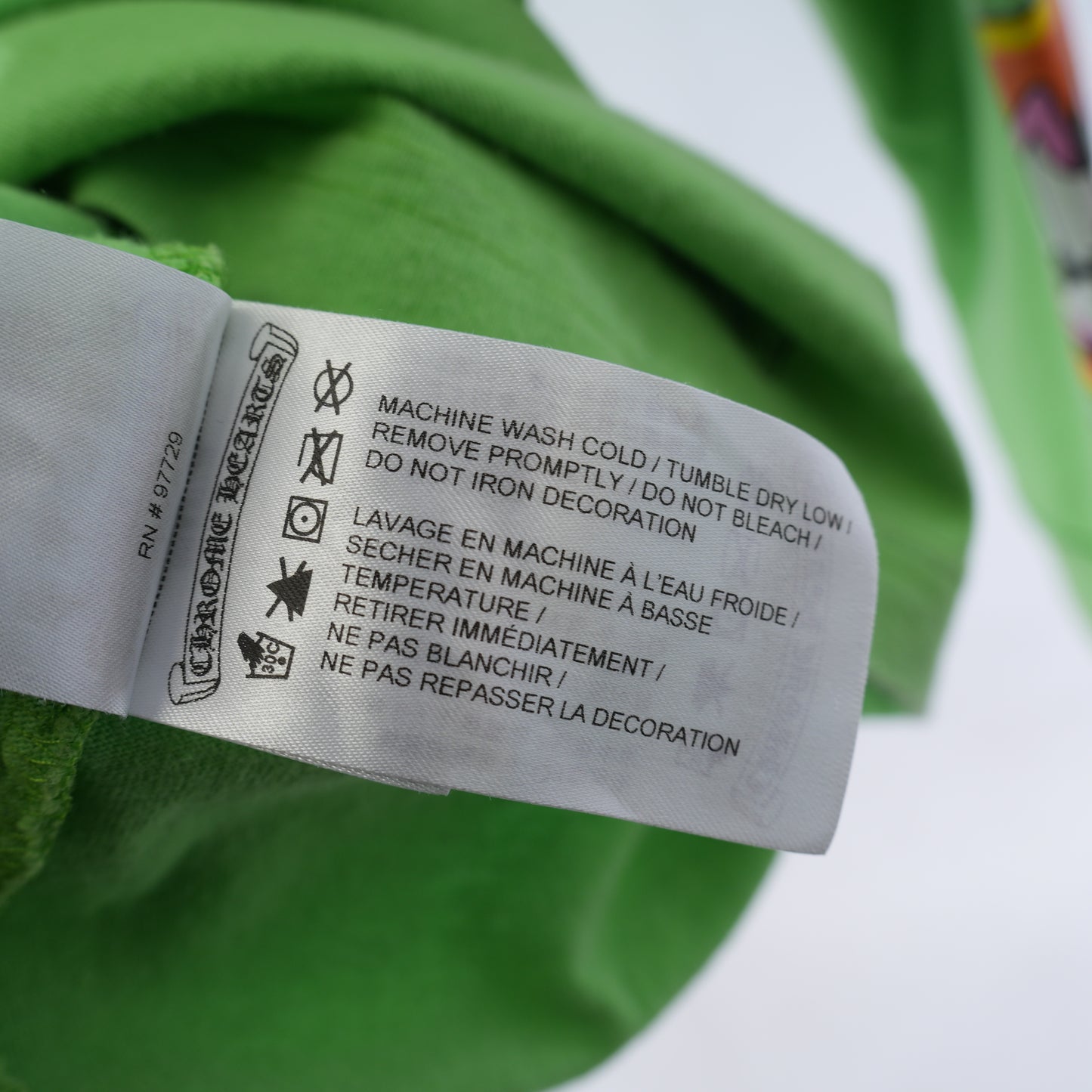 Chrome Hearts Matty Boy Green Sex Records Long Sleeve