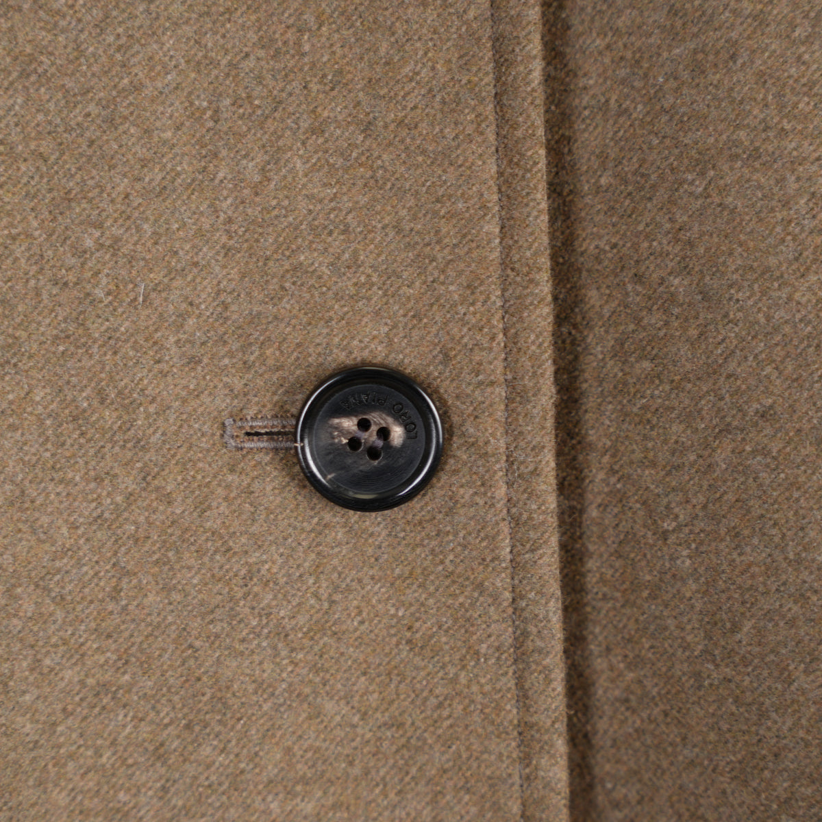LORO PIANA SAVILE WOOL COAT