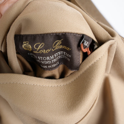 LORO PIANA SAVILE WOOL COAT
