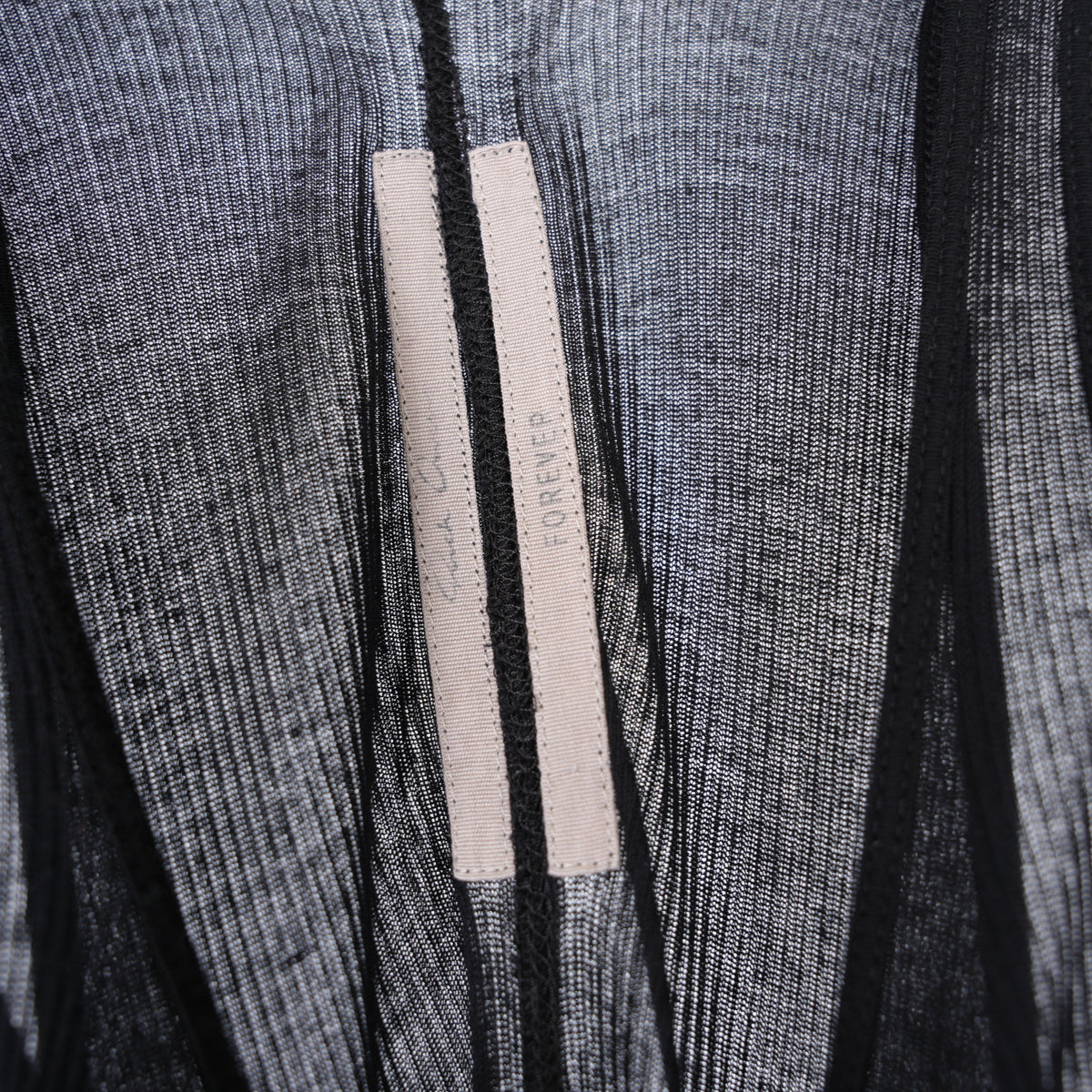RICK OWENS RIBBED DRESS