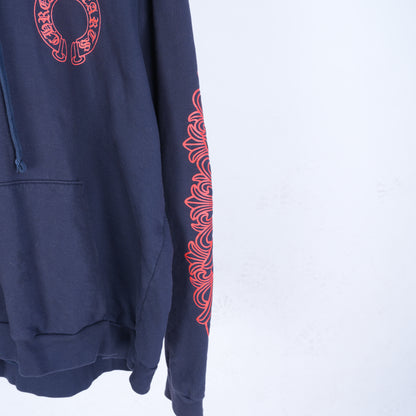 CHROME HEARTS RED HORSESHOE HOODIE