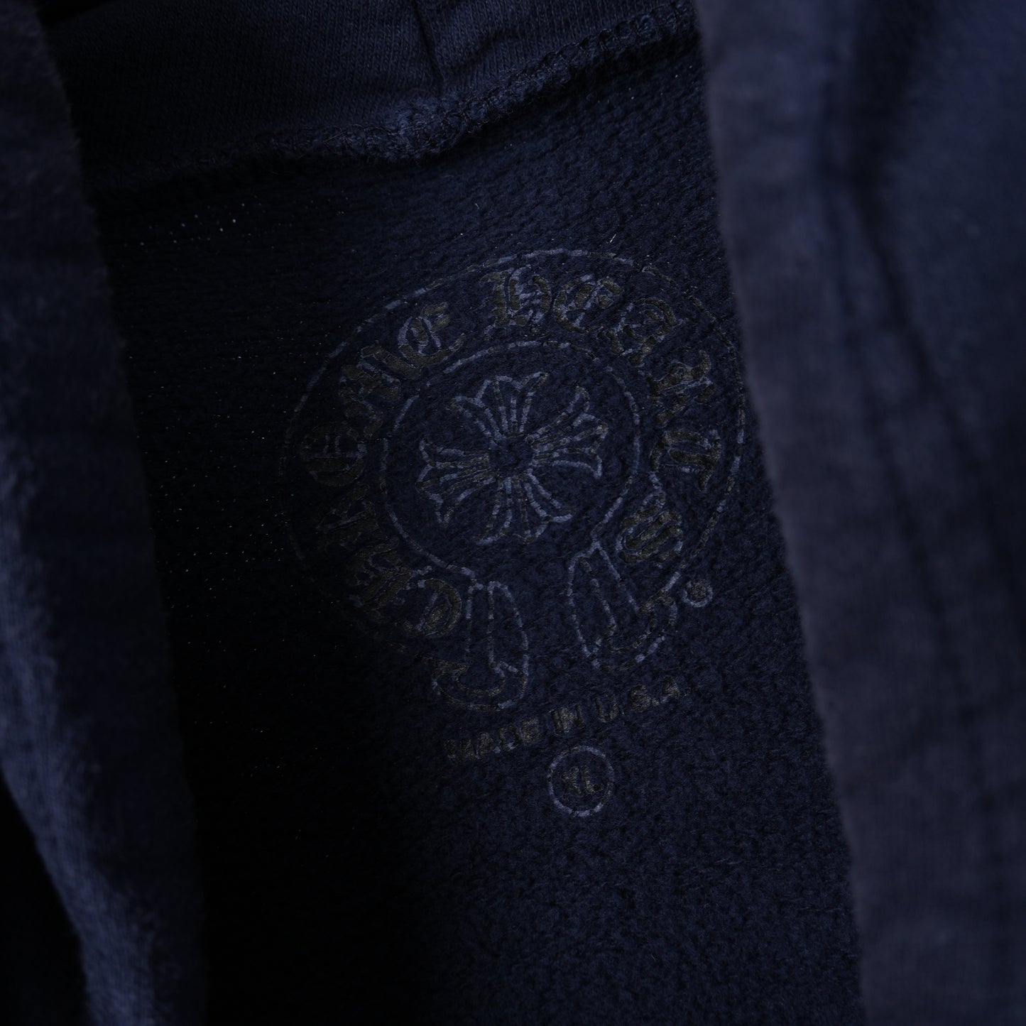 CHROME HEARTS RED HORSESHOE HOODIE