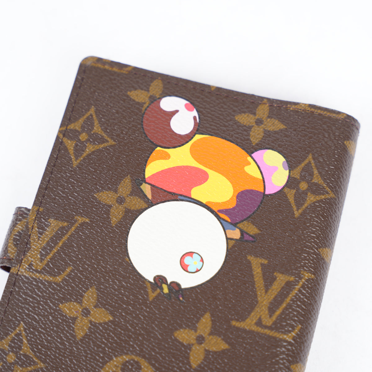 LOUIS VUITTON TAKASHI MURAKAMI PANDA MONOGRAM AGENDA WALLET 2003