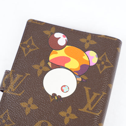 LOUIS VUITTON TAKASHI MURAKAMI PANDA MONOGRAM AGENDA WALLET 2003