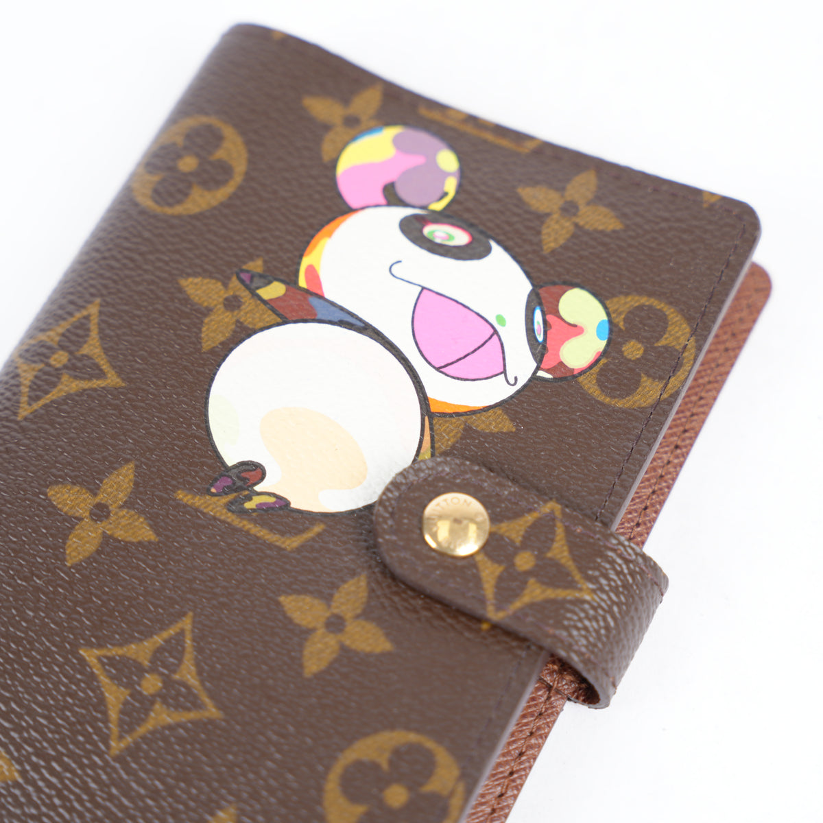 LOUIS VUITTON TAKASHI MURAKAMI PANDA MONOGRAM AGENDA WALLET 2003