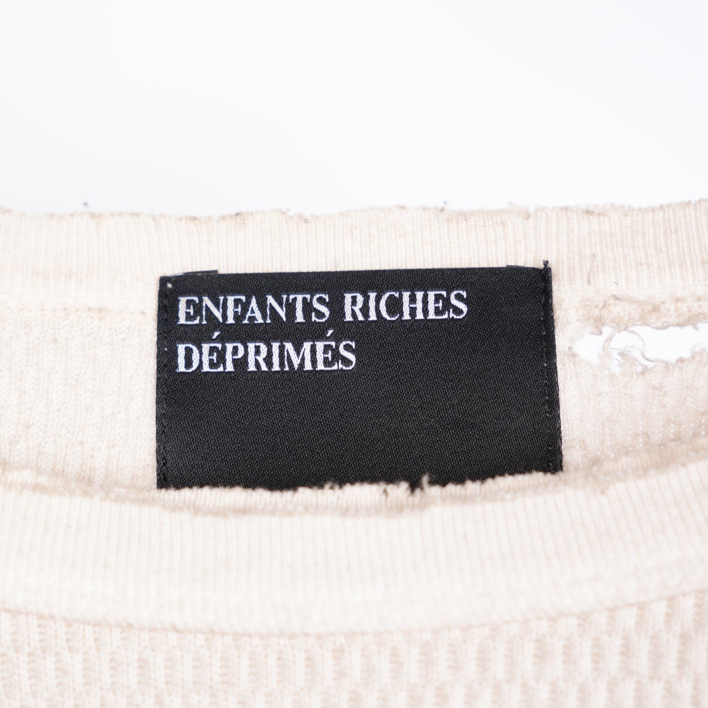 ERD LOGO WHITE THERMAL LONG SLEEVE
