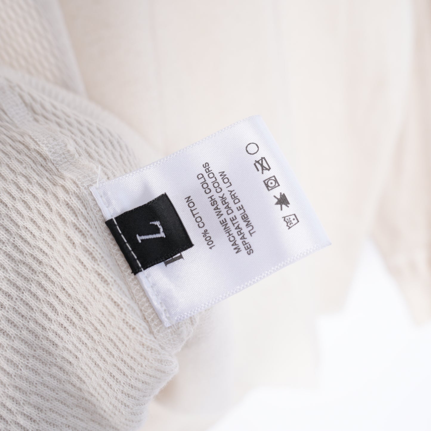 ERD LOGO WHITE THERMAL LONG SLEEVE