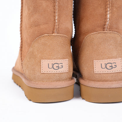 CHROME HEARTS BEIGE TRIPLE CROSS UGGS SZ 6
