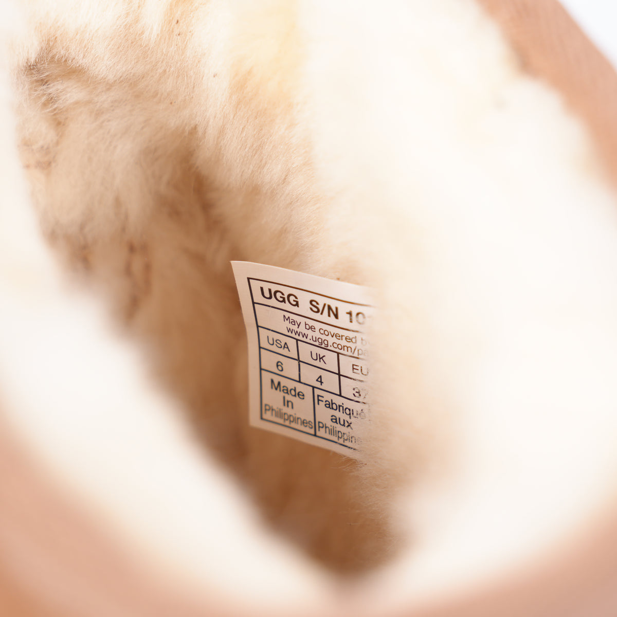 CHROME HEARTS BEIGE TRIPLE CROSS UGGS SZ 6