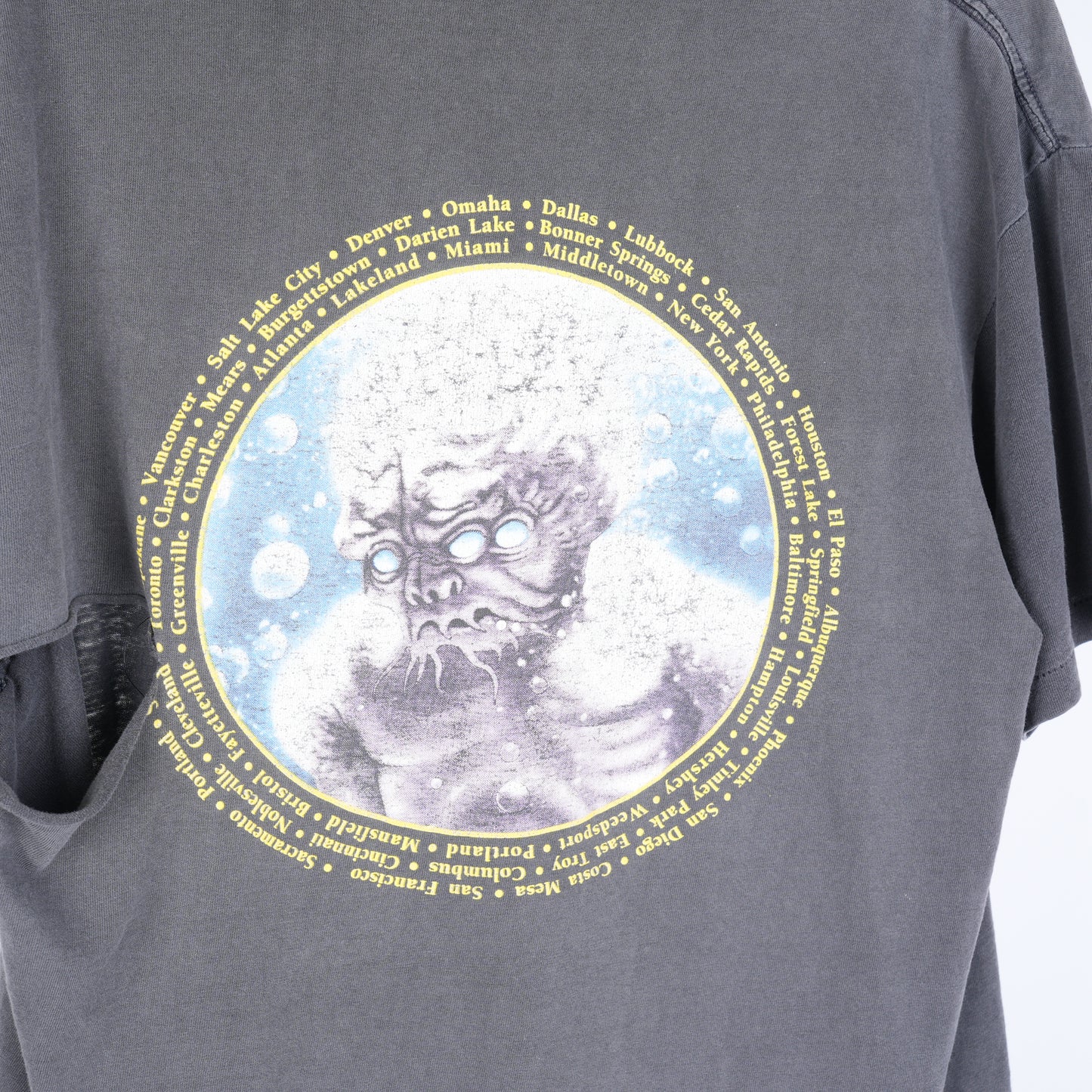 VINTAGE MEGADETH REPAIRED TOUR T-SHIRT