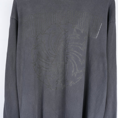 VINTAGE BLACK ON BLACK 2000S SOUNDGARDEN LONG SLEEVE
