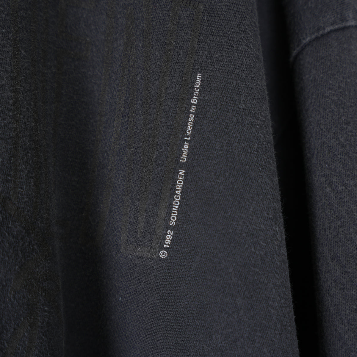 VINTAGE BLACK ON BLACK 2000S SOUNDGARDEN LONG SLEEVE