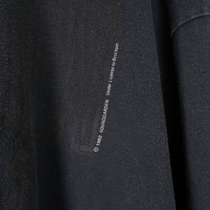 VINTAGE BLACK ON BLACK 2000S SOUNDGARDEN LONG SLEEVE