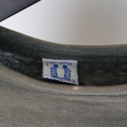 VINTAGE THRASHED FADED CHAOS AD SEPULTERA LONG SLEEVE T-SHIRT