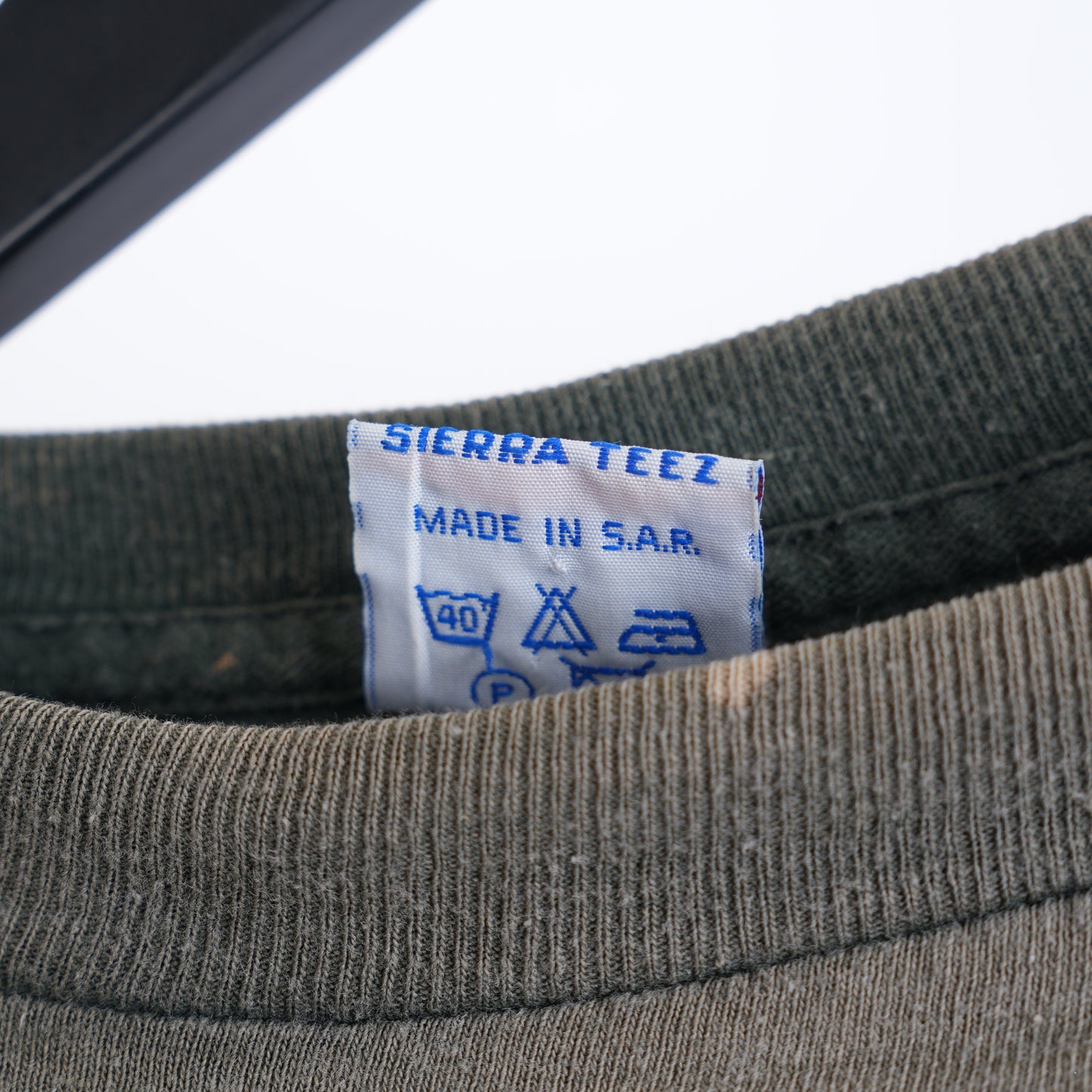 VINTAGE THRASHED FADED CHAOS AD SEPULTERA LONG SLEEVE T-SHIRT