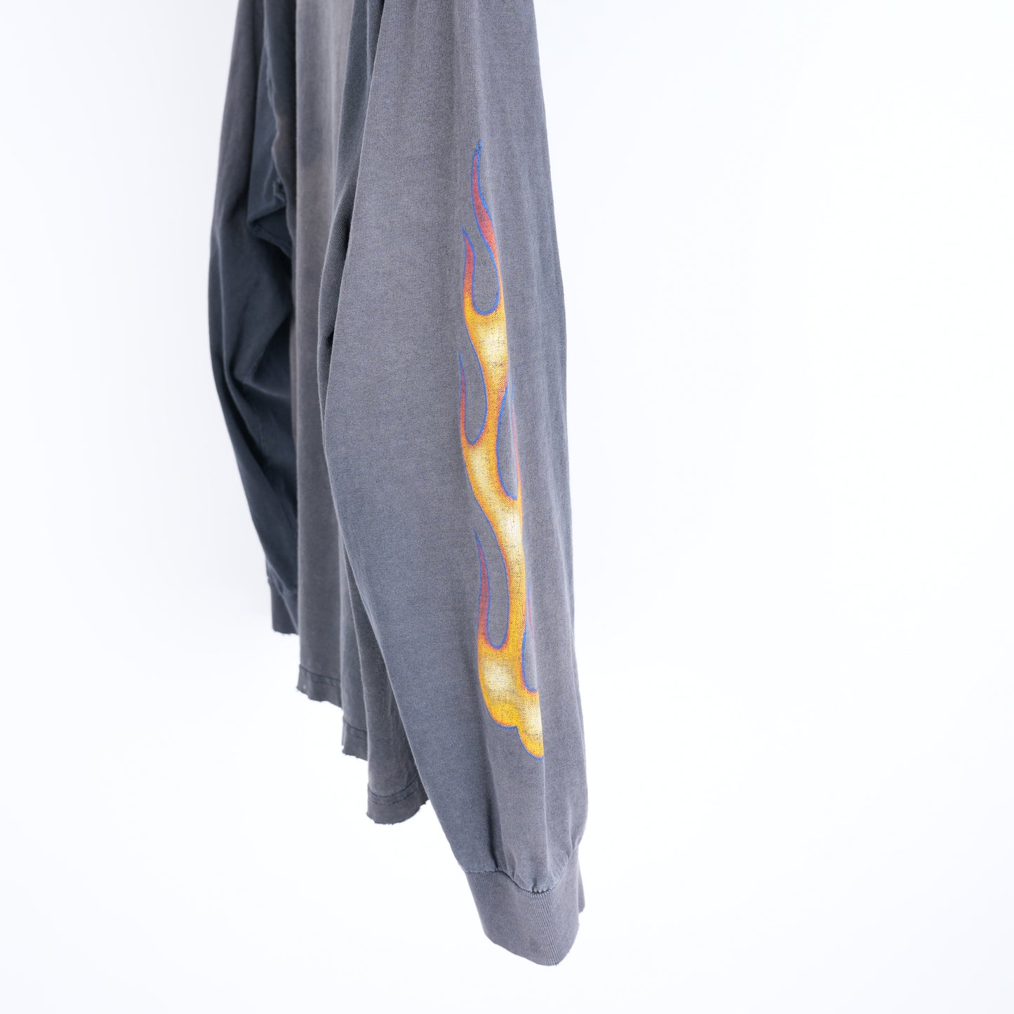 VINTAGE DOORS FADED FLAME LONG SLEEVE T-SHIRT