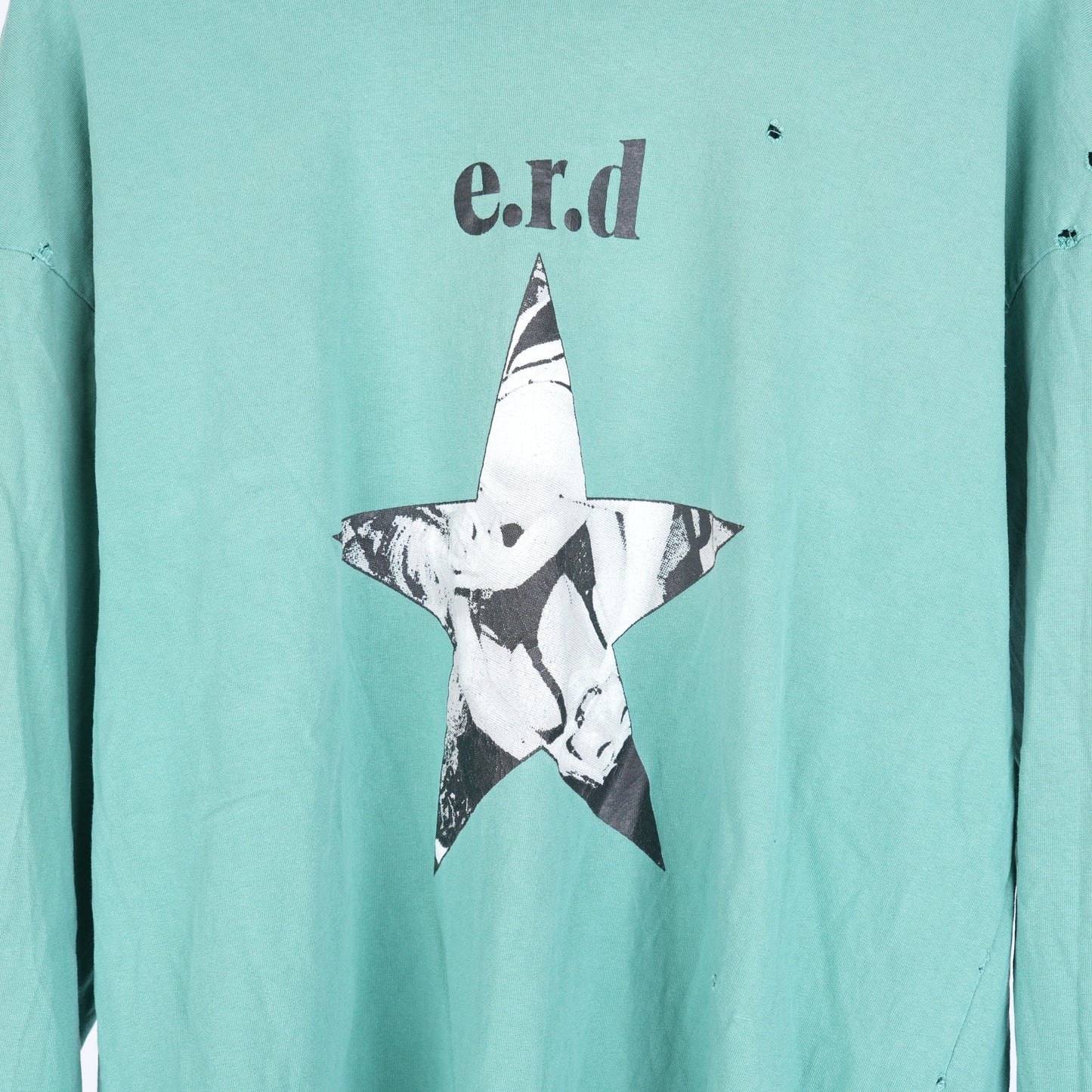 GREEN ERD STAR LONG SLEEVE T-SHIRT