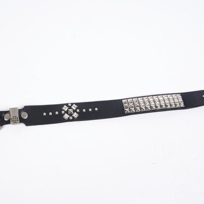ERD Eagle Iron Cross Studded Leather Belt