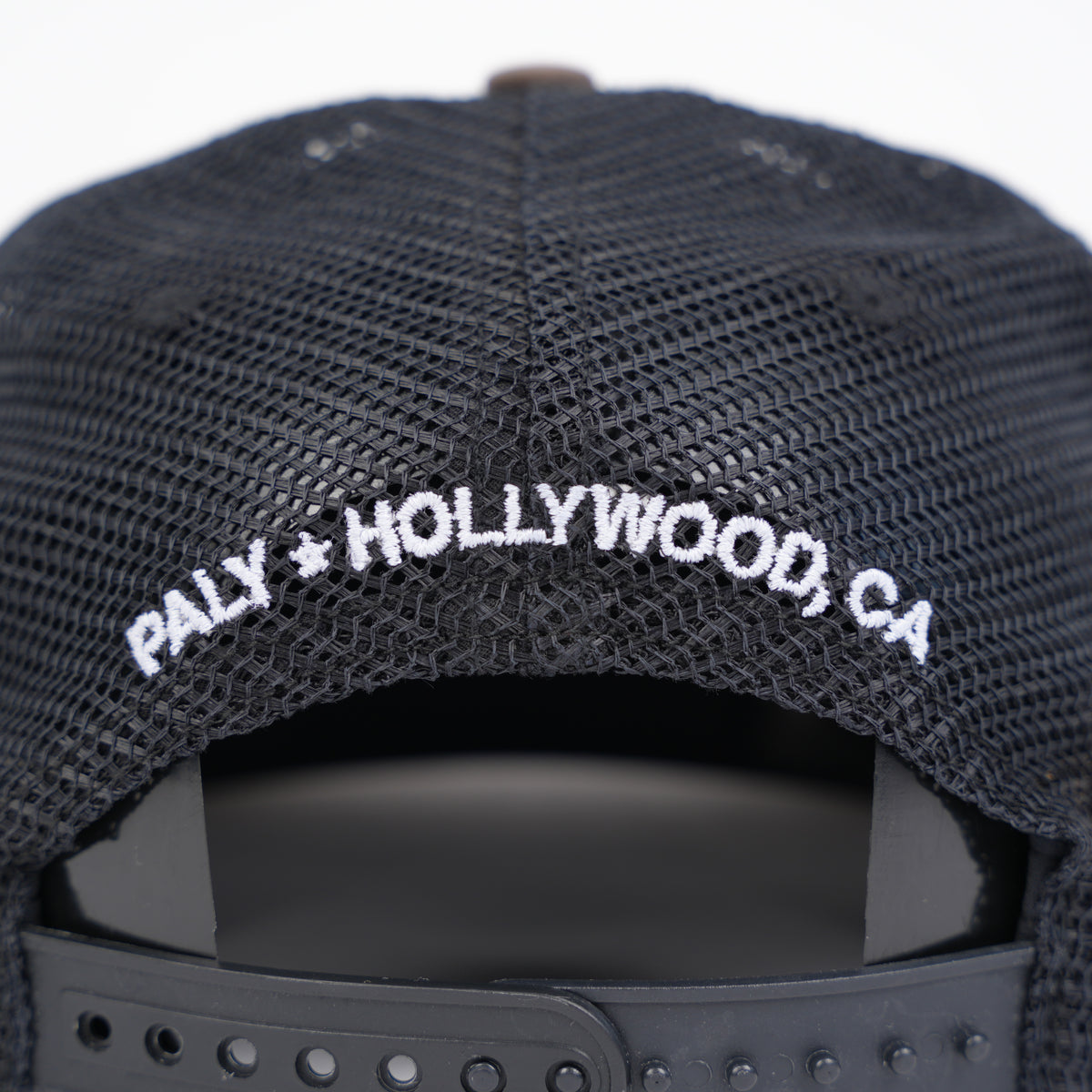 PALY HOLLYWOOD RI'P' BROWN FADED BASEBALL HAT