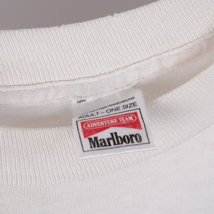 VINTAGE WHITE MARLBORO ADVENTURE TEAM TEE