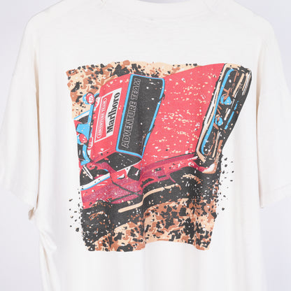 VINTAGE WHITE MARLBORO ADVENTURE TEAM TEE