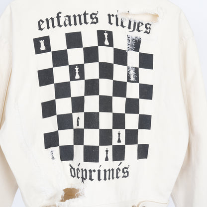 ERD CHESS BOARD DENIM JACKET