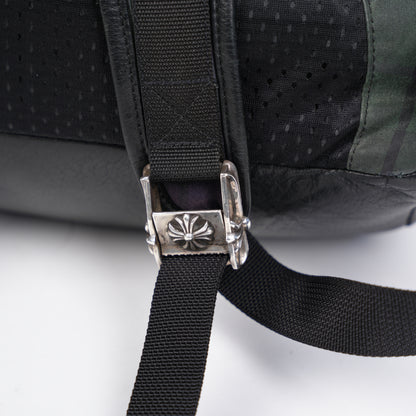 CHROME HEARTS CROSS PATCH PLAID GUNSLINGER MOTO BACKPACK