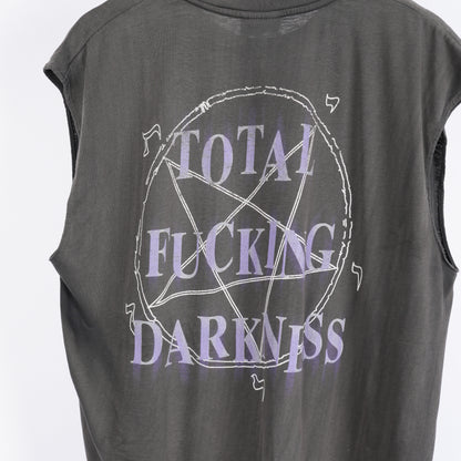 VINTAGE CRADLE OF FILTH TOTAL FUCKING DARKNESS CUTOFF TEE
