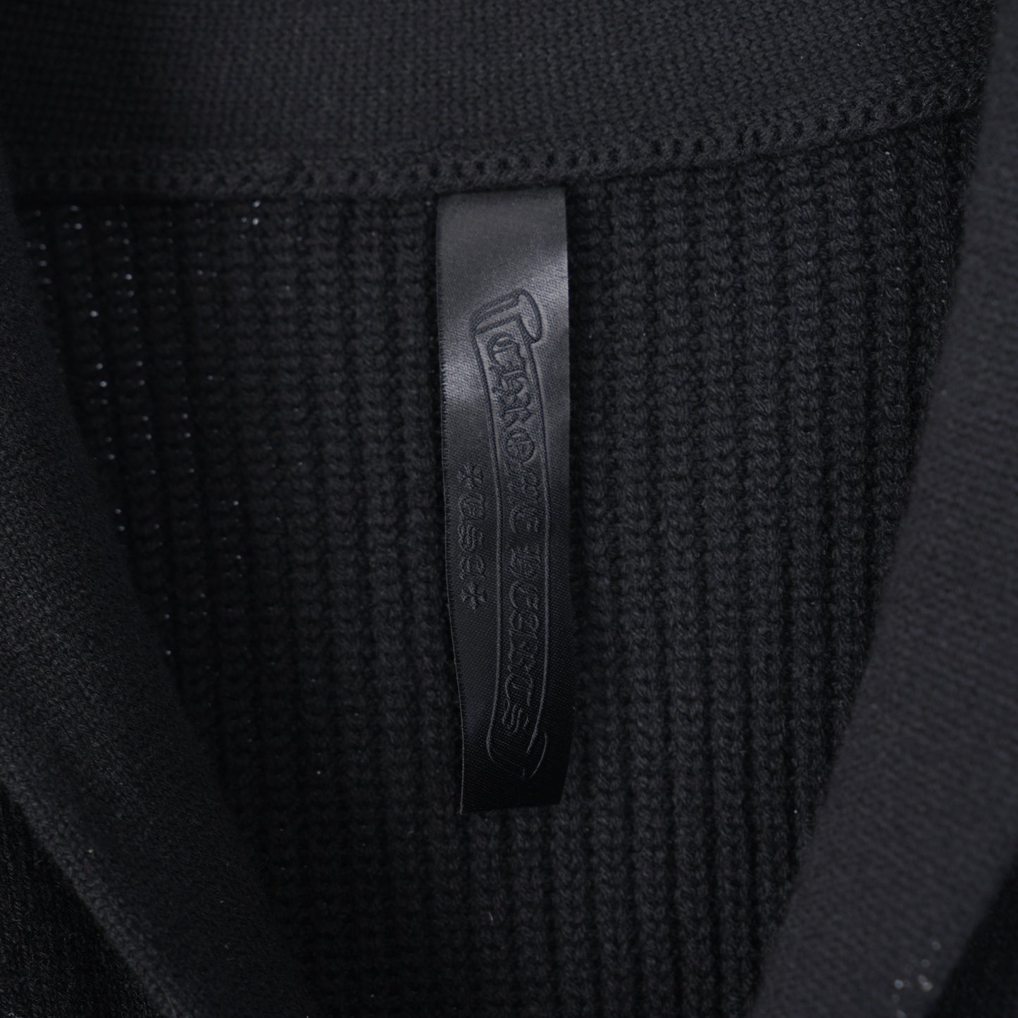 CHROME HEARTS CROSS PATCH CASHMERE SWEATER