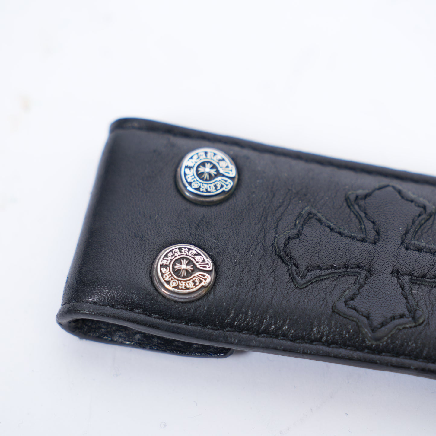 CHROME HEARTS BLACK PATCH DESTROYER BELT