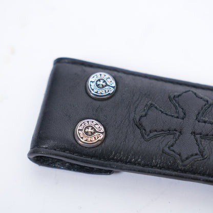CHROME HEARTS BLACK PATCH DESTROYER BELT