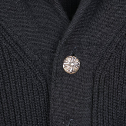 CHROME HEARTS CROSS PATCH CASHMERE SWEATER