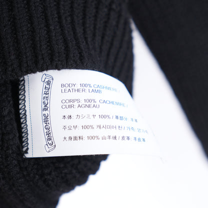 CHROME HEARTS CROSS PATCH CASHMERE SWEATER