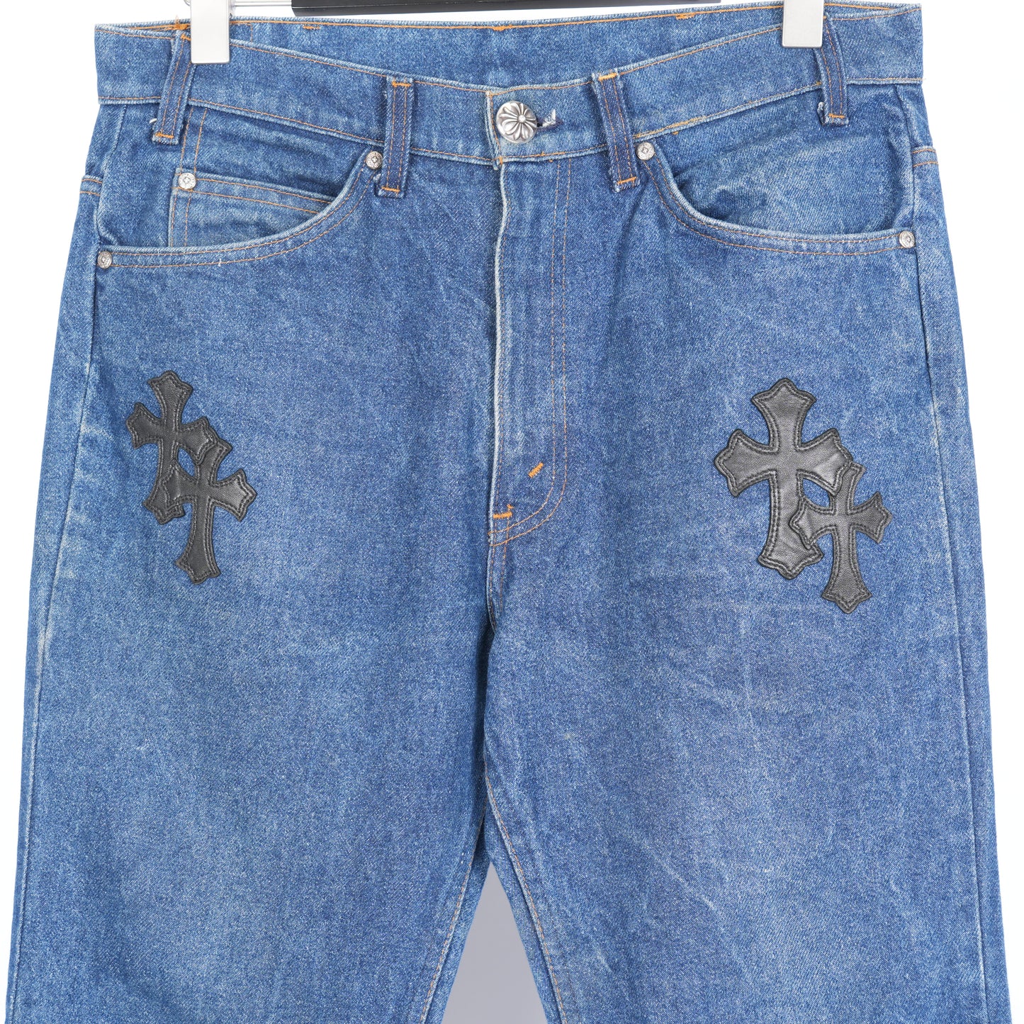 CHROME HEARTS PATCH BLUE LEVIS 517