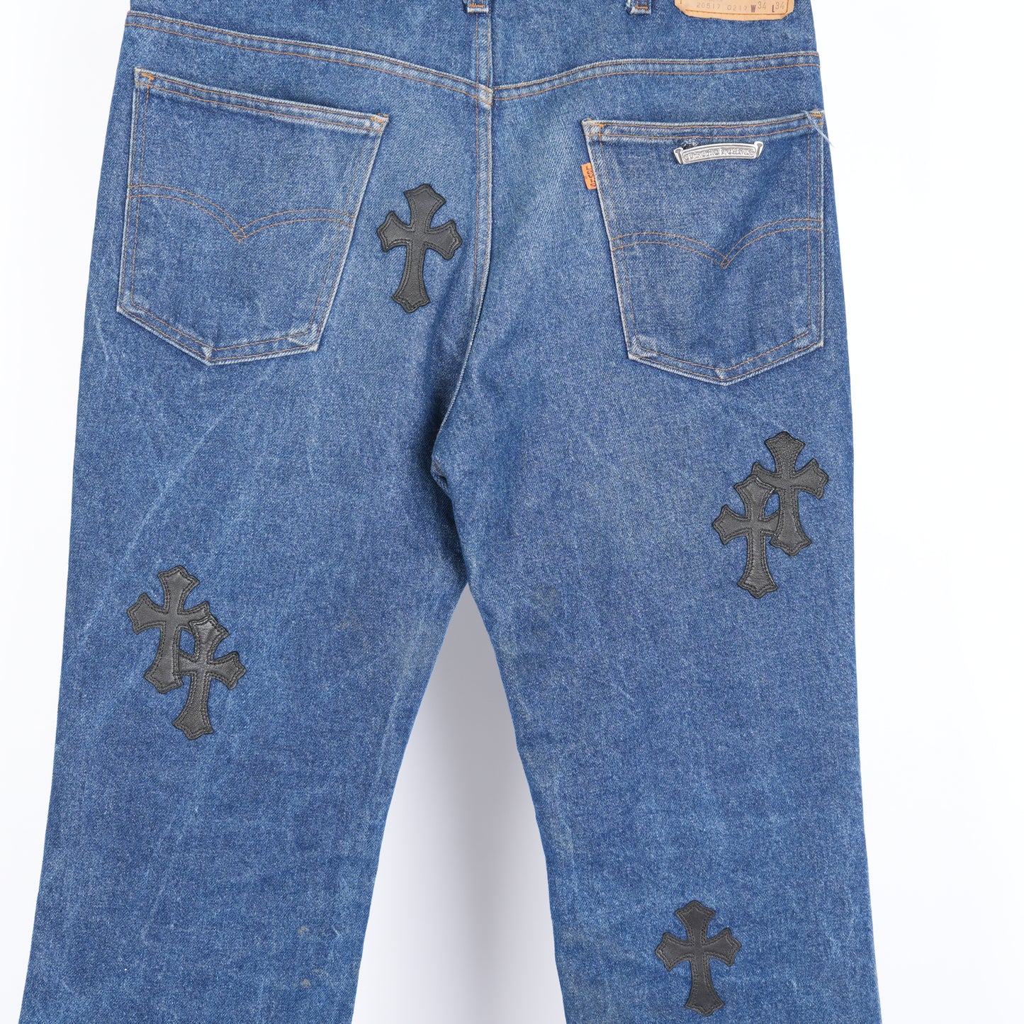 CHROME HEARTS PATCH BLUE LEVIS 517