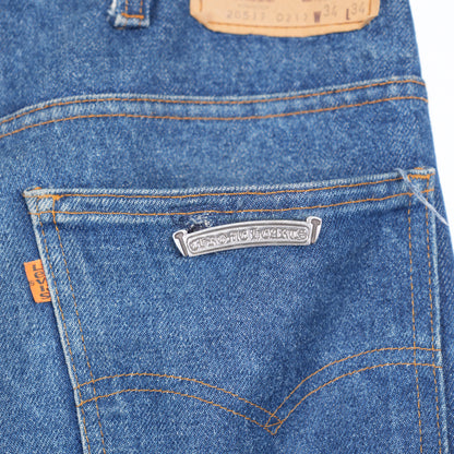 CHROME HEARTS PATCH BLUE LEVIS 517