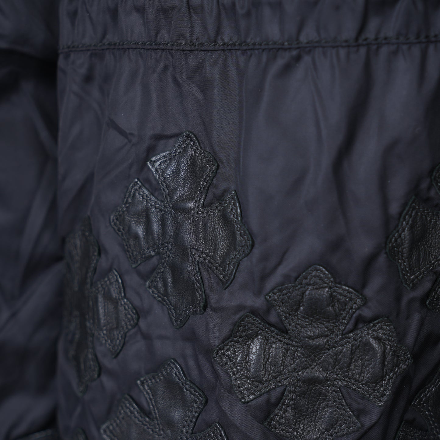 CHROME HEARTS FLOODED PLUS PATCH RAIN COAT