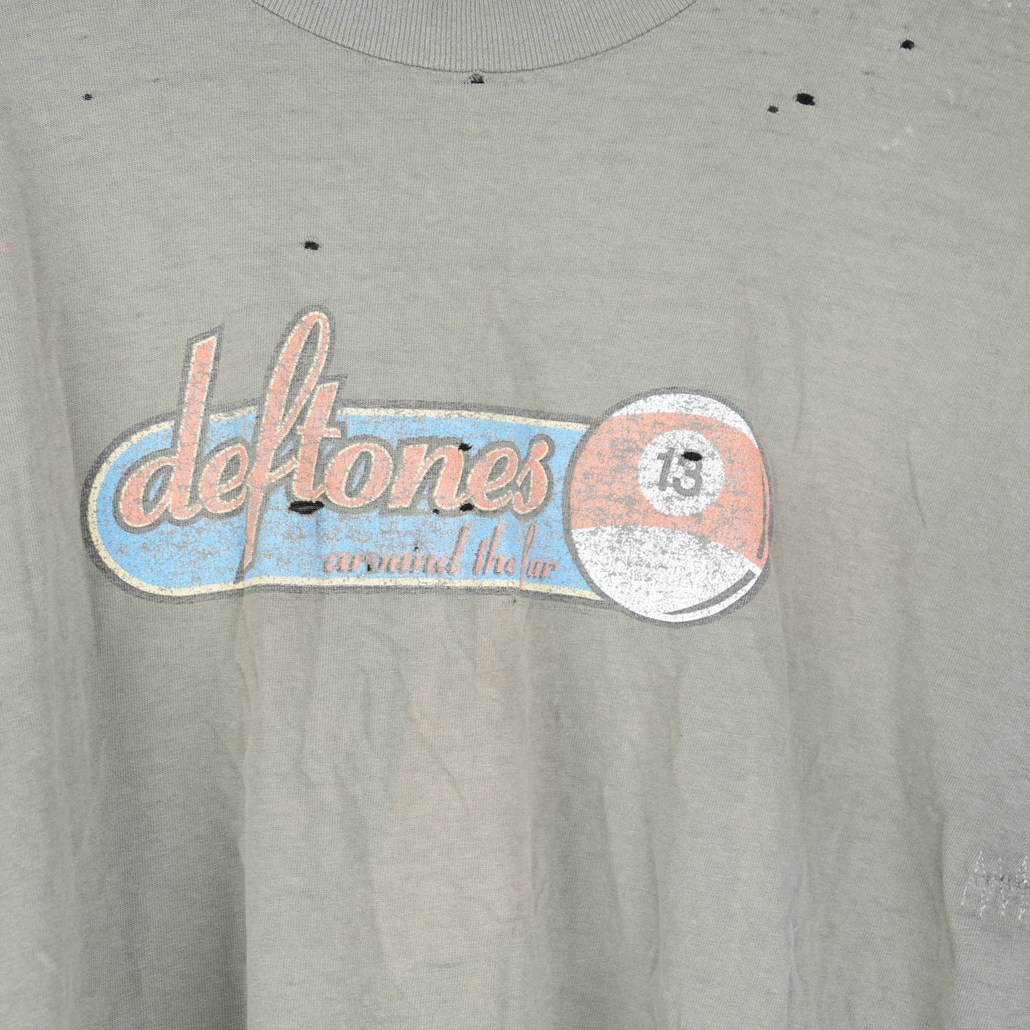 VINTAGE REPAIRED DEFTONES AROUND THE FUR TEE