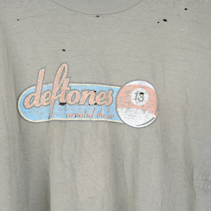 VINTAGE REPAIRED DEFTONES AROUND THE FUR TEE