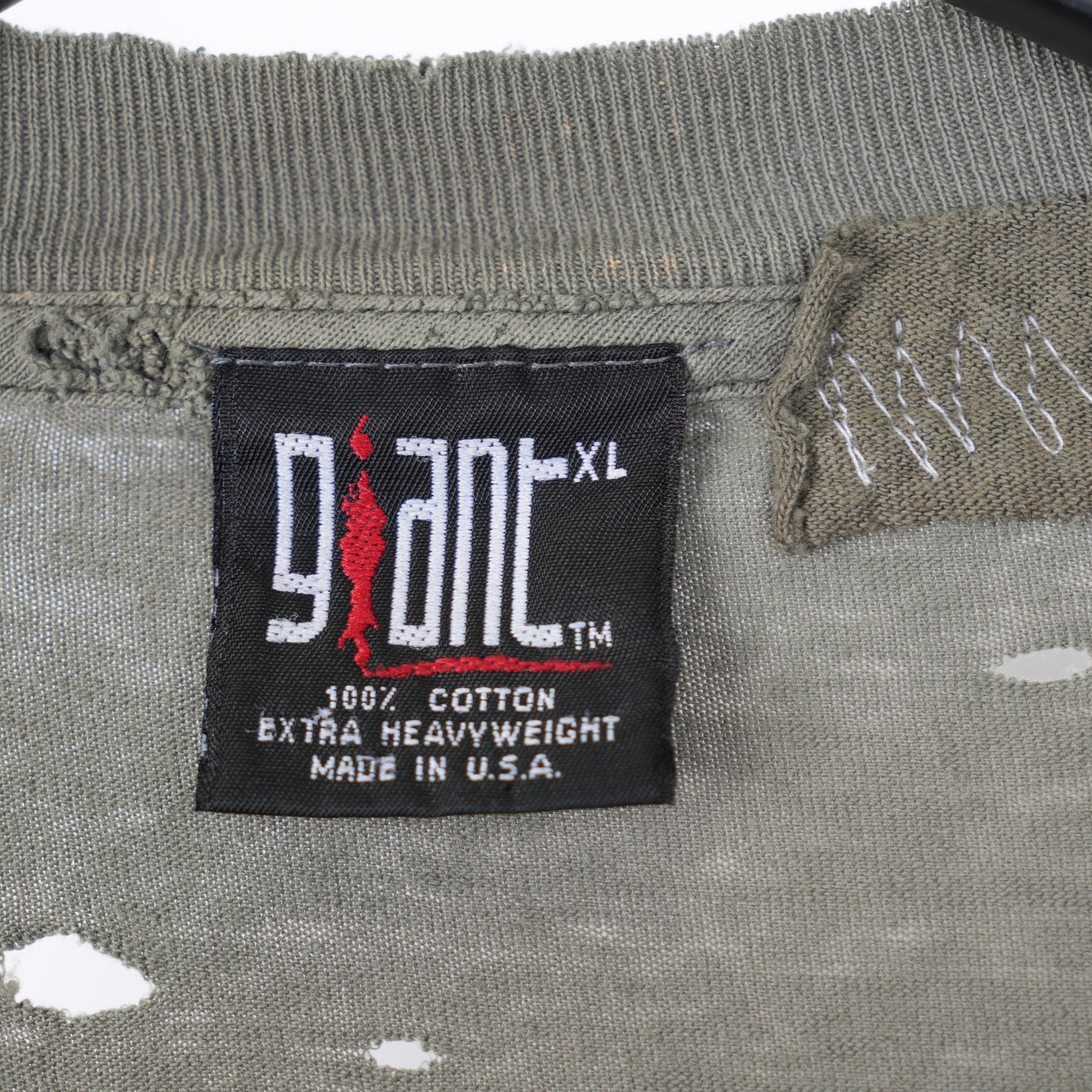 VINTAGE REPAIRED DEFTONES AROUND THE FUR TEE