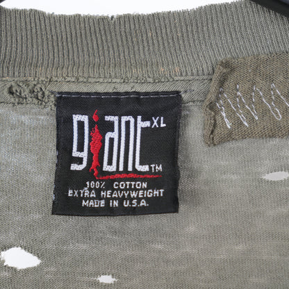 VINTAGE REPAIRED DEFTONES AROUND THE FUR TEE