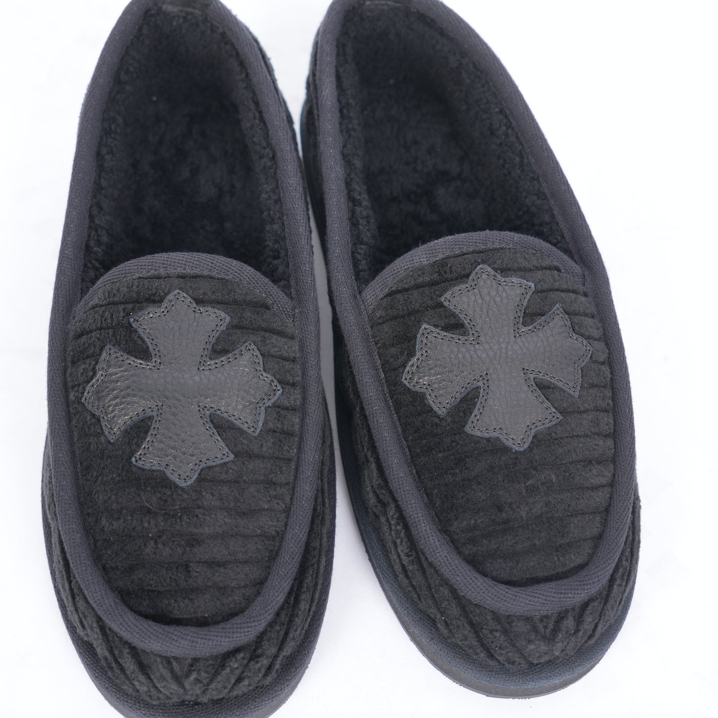CHROME SLIPPERS PLUS CROSS