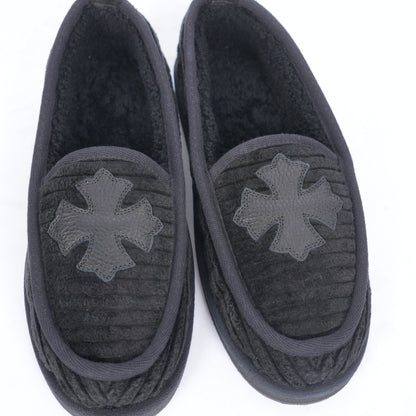 CHROME SLIPPERS PLUS CROSS