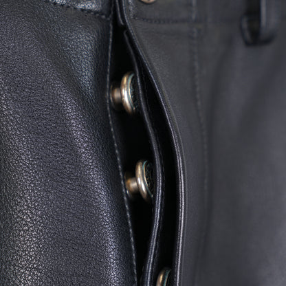 Chrome Hearts DEVIL DOG Leather CARGO PANTS